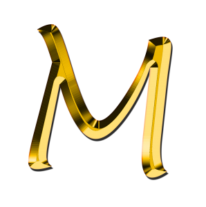M　アルファベット