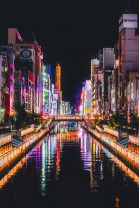夜　日本